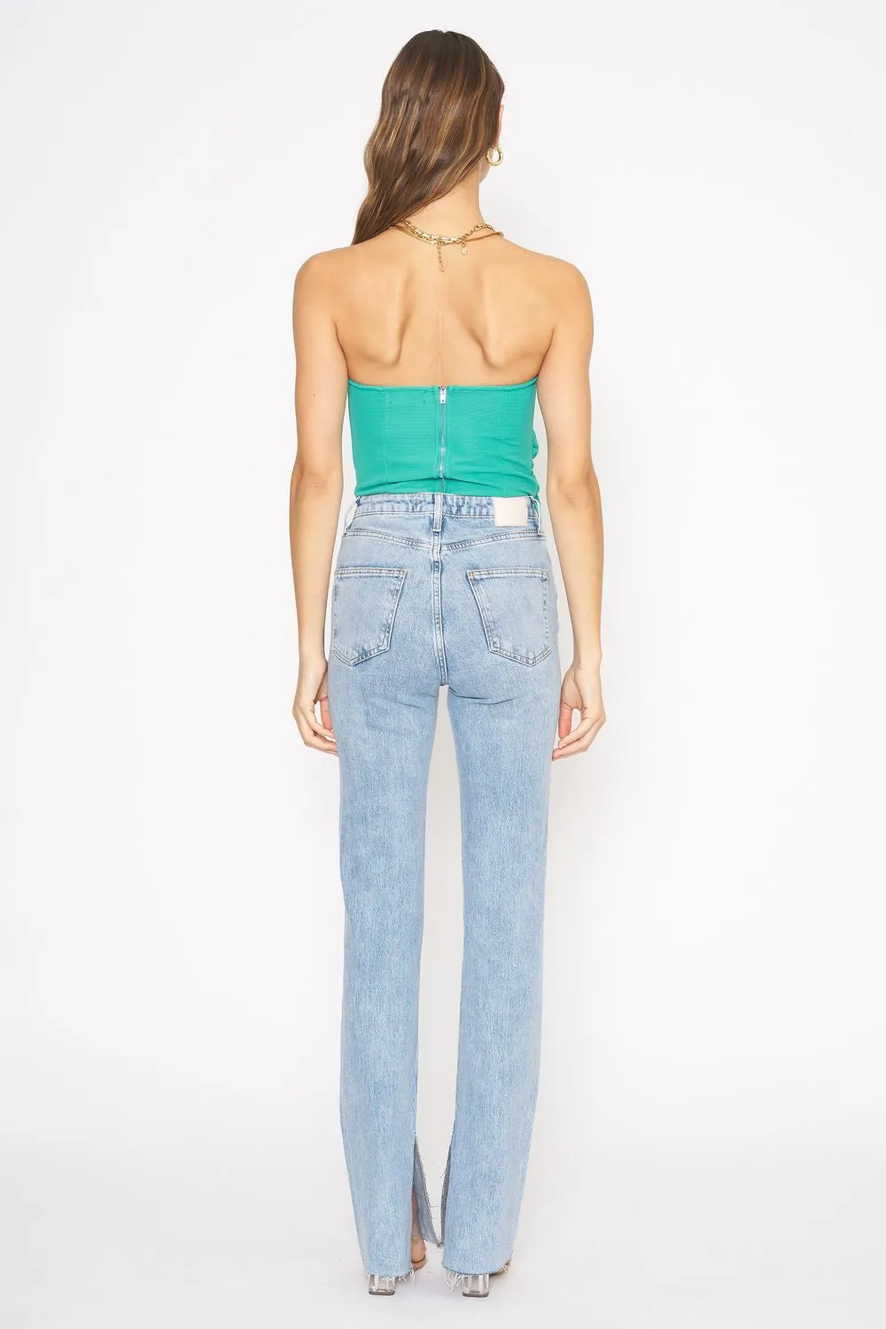 4SI3ANNA | SELENA BODYSUIT | GREEN