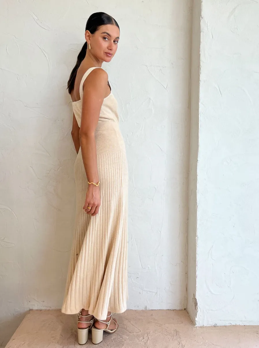 Anna Quan Chantelle Dress in Malt