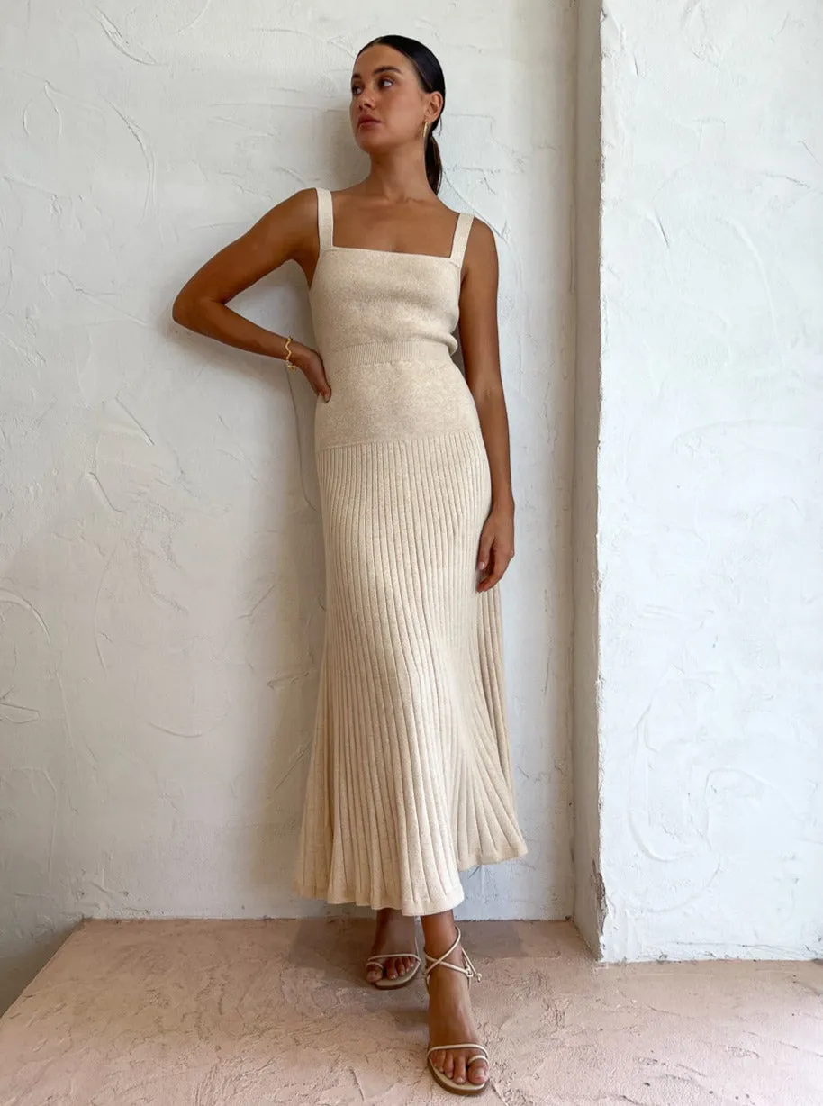 Anna Quan Chantelle Dress in Malt