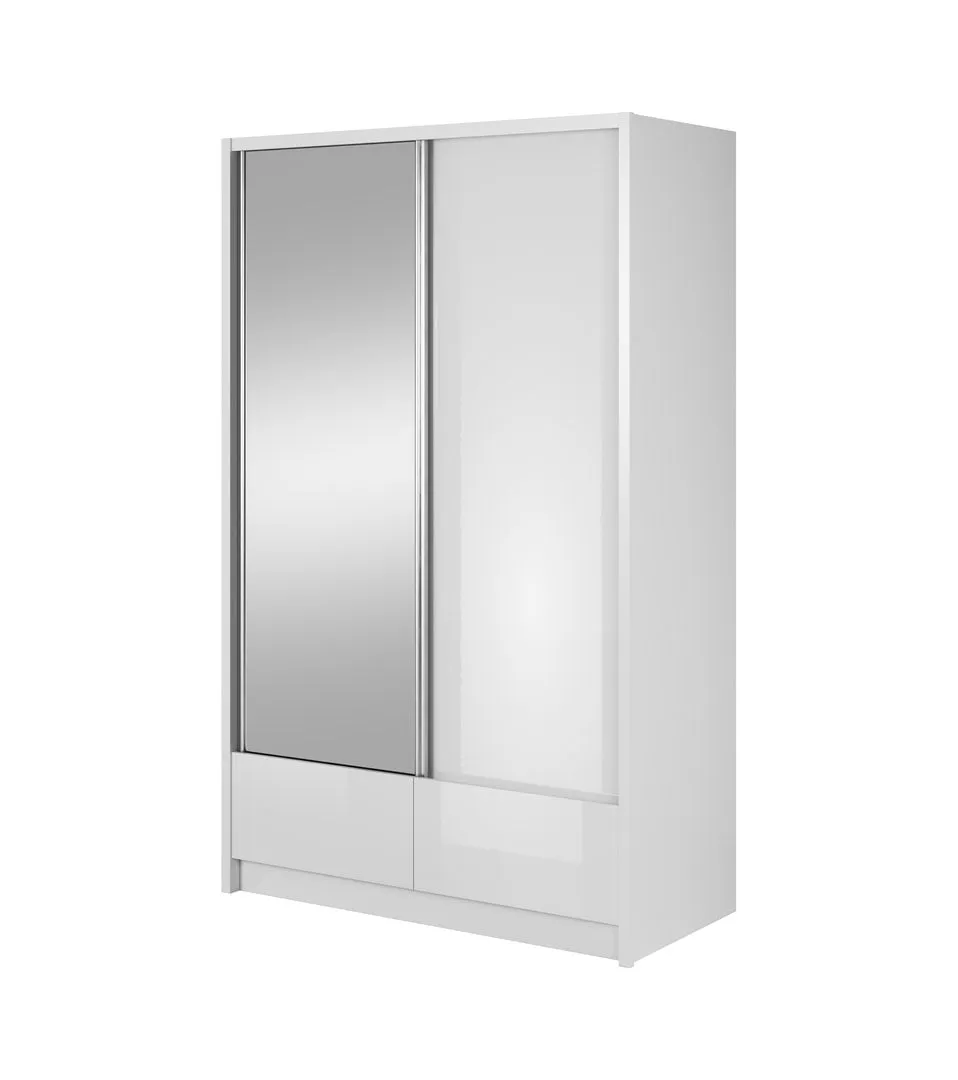 Aria I Sliding Door Wardrobe 134cm