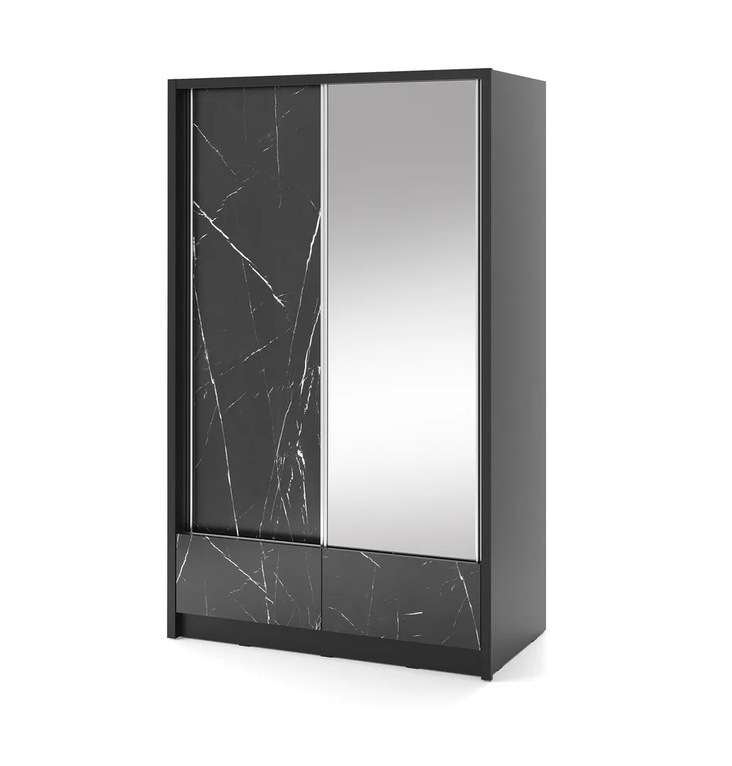 Aria I Sliding Door Wardrobe 134cm