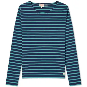 Armor-lux Marinière Heritage long sleeve T-shirt, navy/green