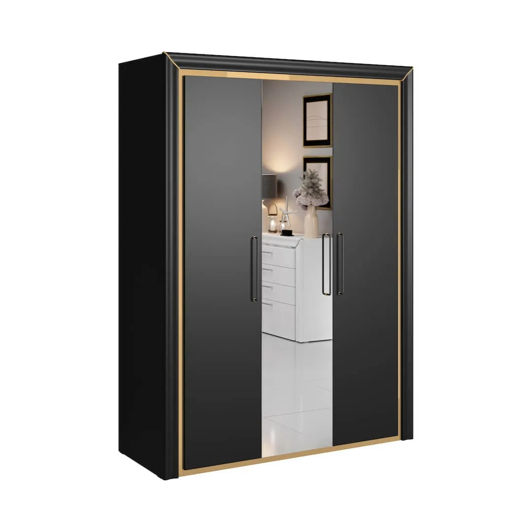 Arno Hinged Door Wardrobe 155cm