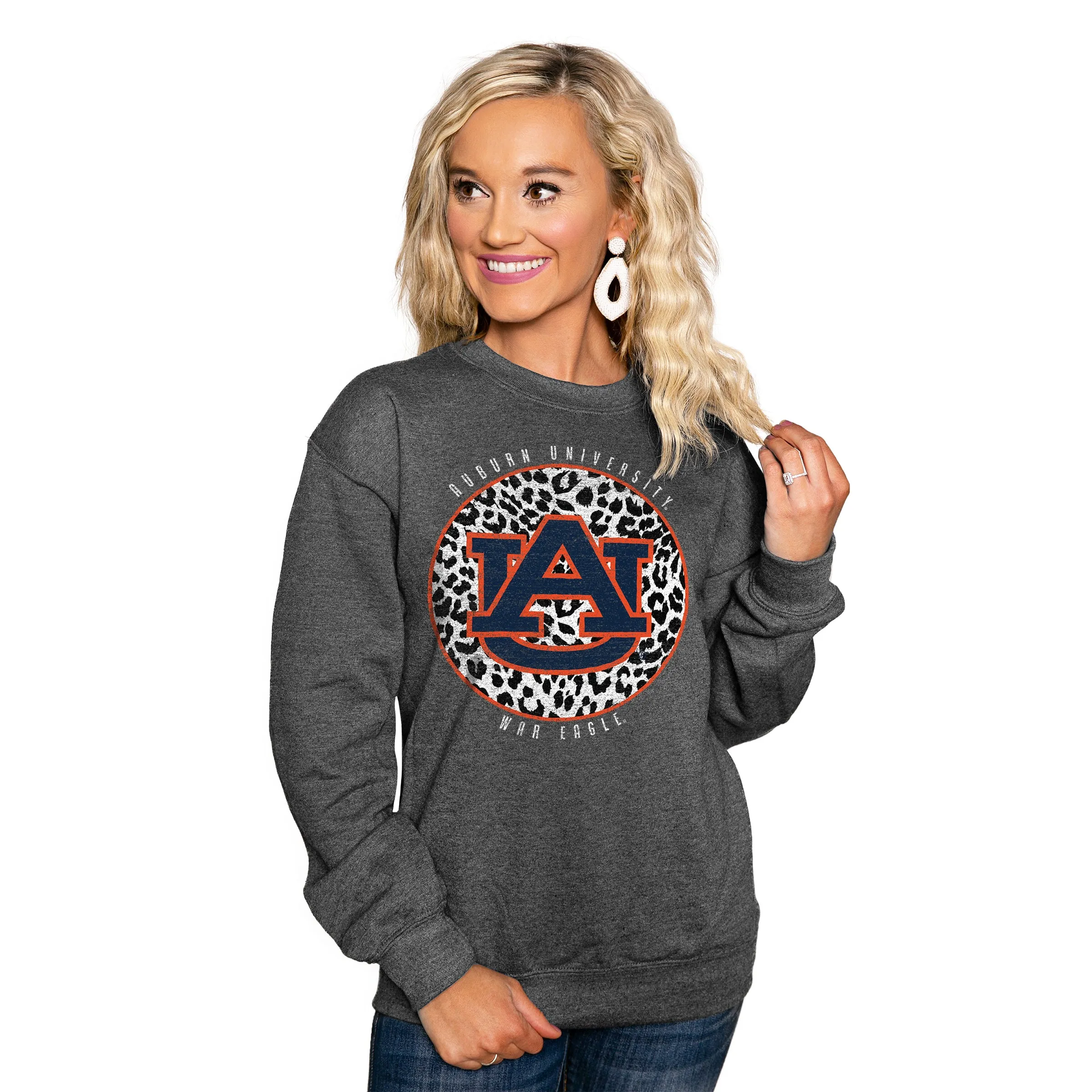 AUBURN TIGERS "CALL THE SHOTS" PERFECT CREW SWEATSHIRT