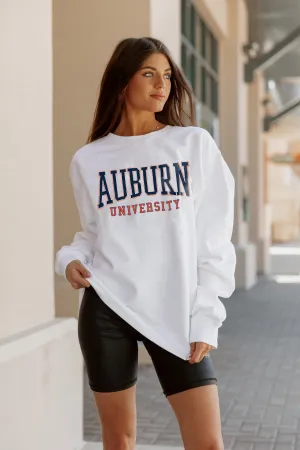 AUBURN TIGERS WORK FOR IT CREW DROP SHOULDER PULLOVER BY MADI PREWETT TROUTT