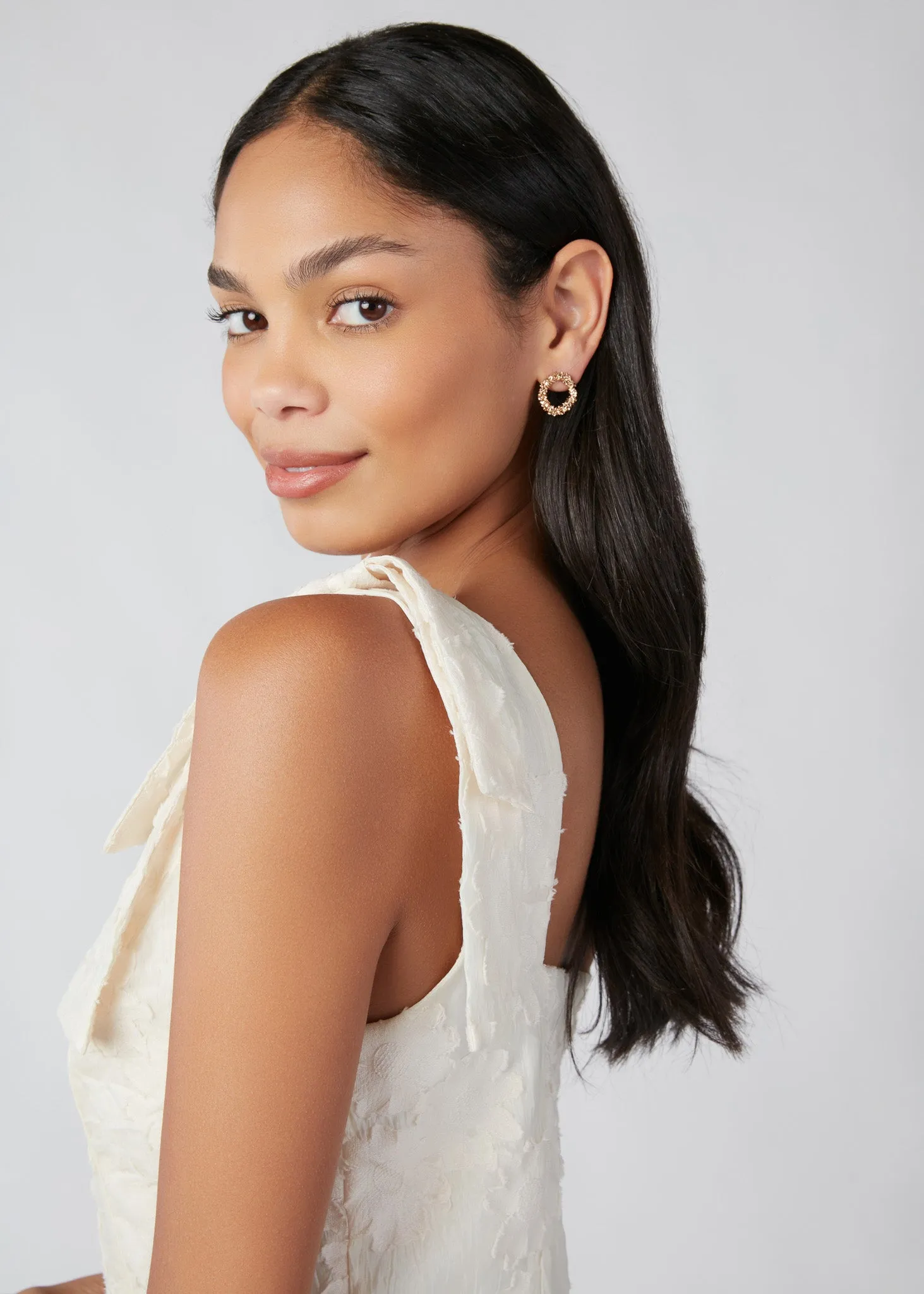 Bea Peplum Top Daisy