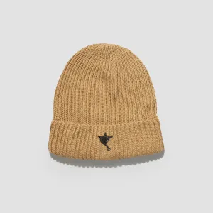 Beanie Knitted Brown