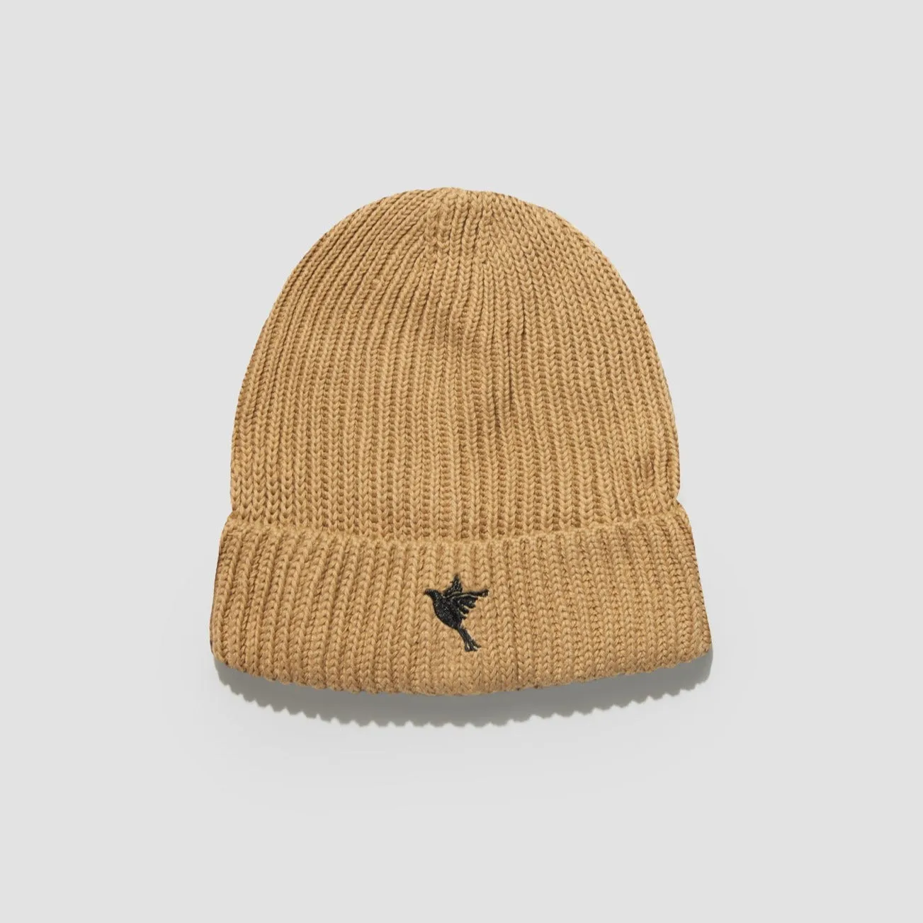 Beanie Knitted Brown