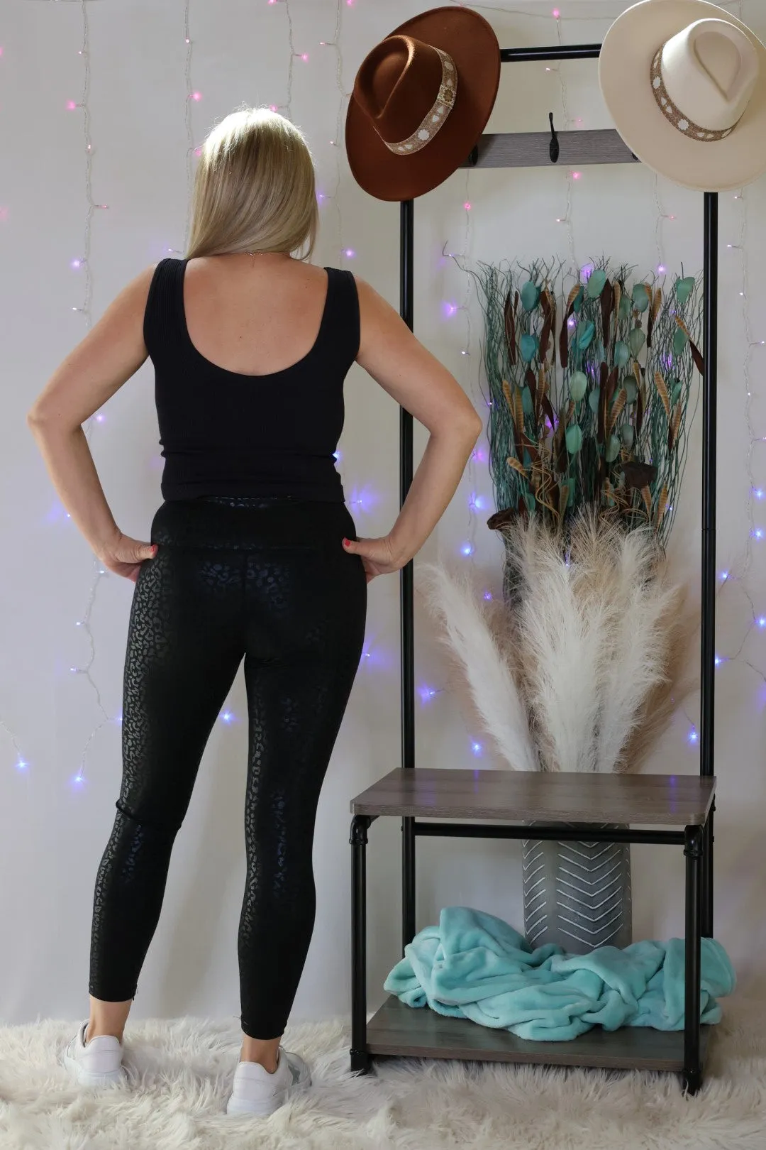 Beautiful Day Reversible Ribbed Cropped Tank