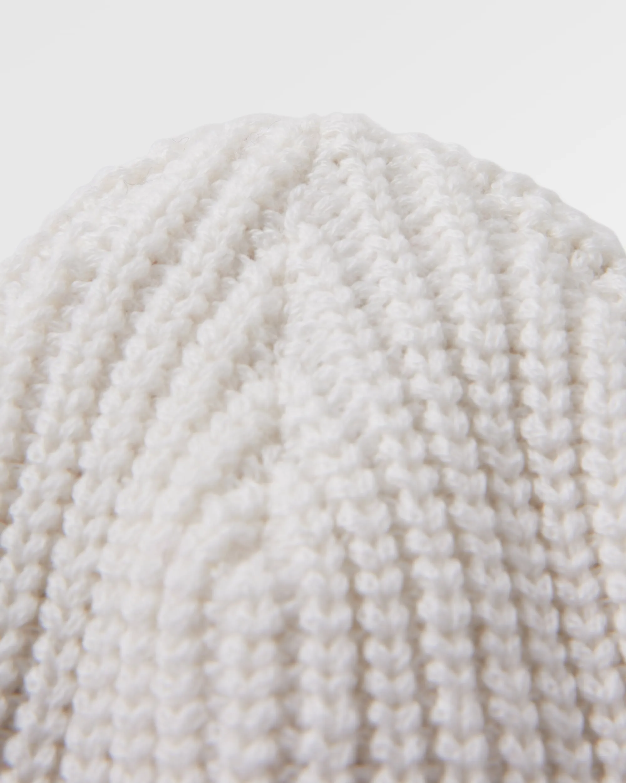 Beechwood Fleece Lined Recycled Beanie - Vintage White
