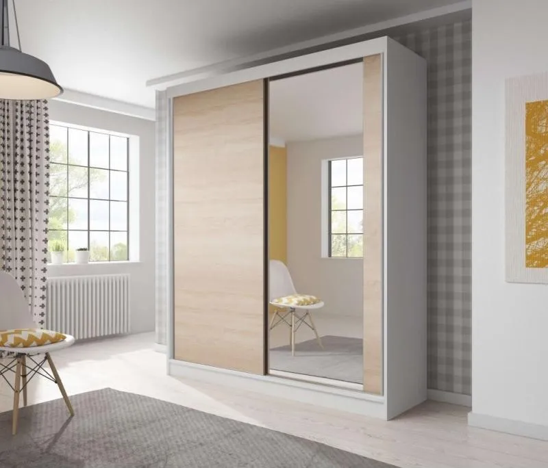 Bella 03 Sliding Door Wardrobe 183cm