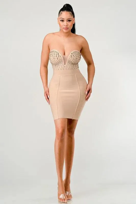 Betting on You Embellished Dress