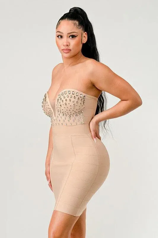 Betting on You Embellished Dress