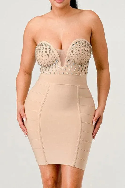 Betting on You Embellished Dress