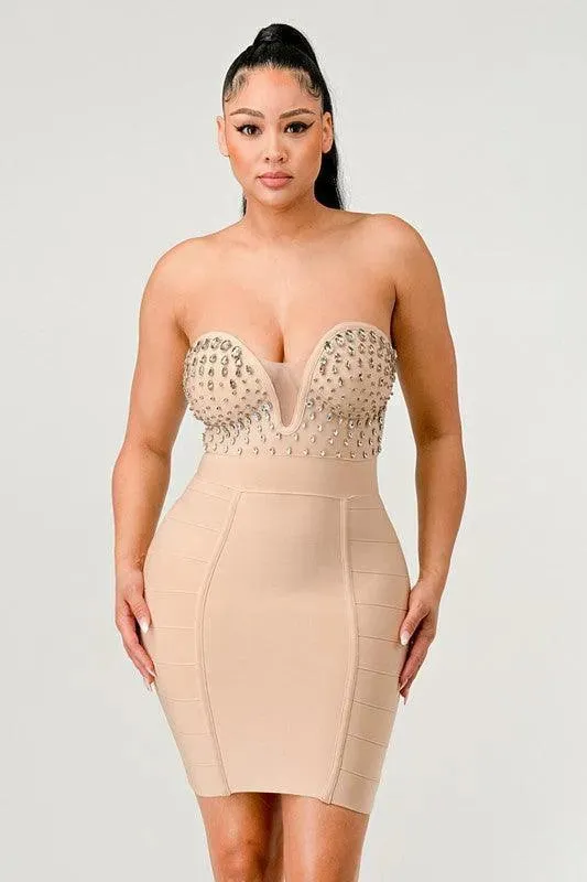 Betting on You Embellished Dress