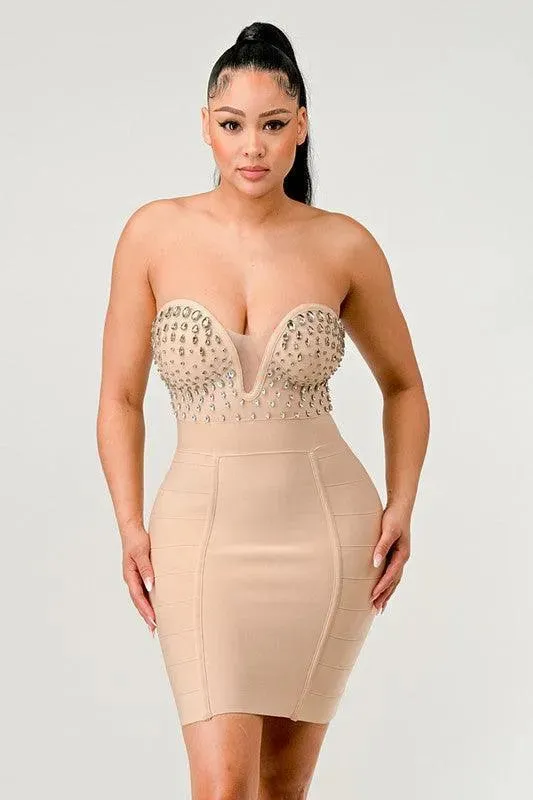 Betting on You Embellished Dress