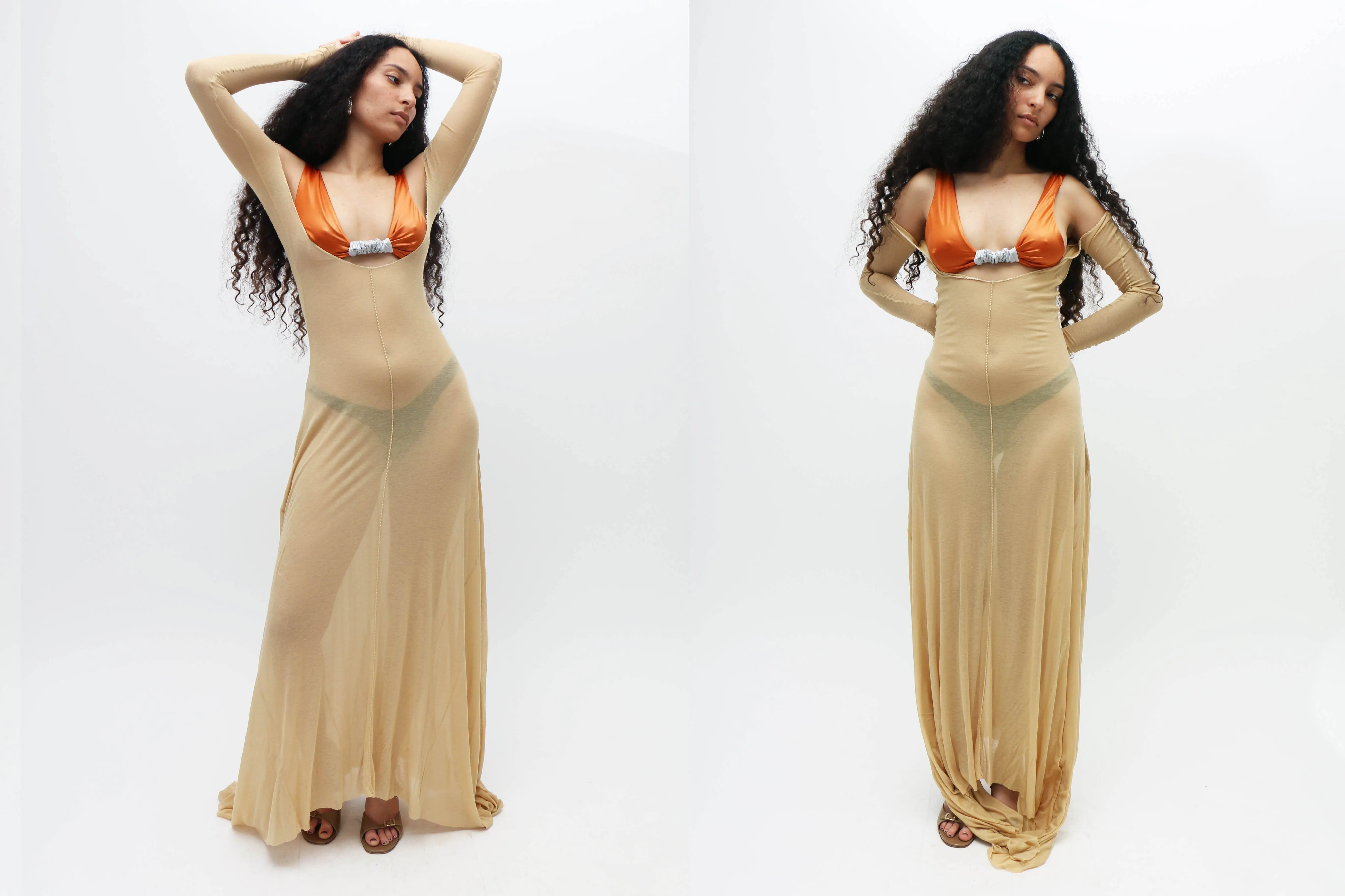 Bias Jersey Gown