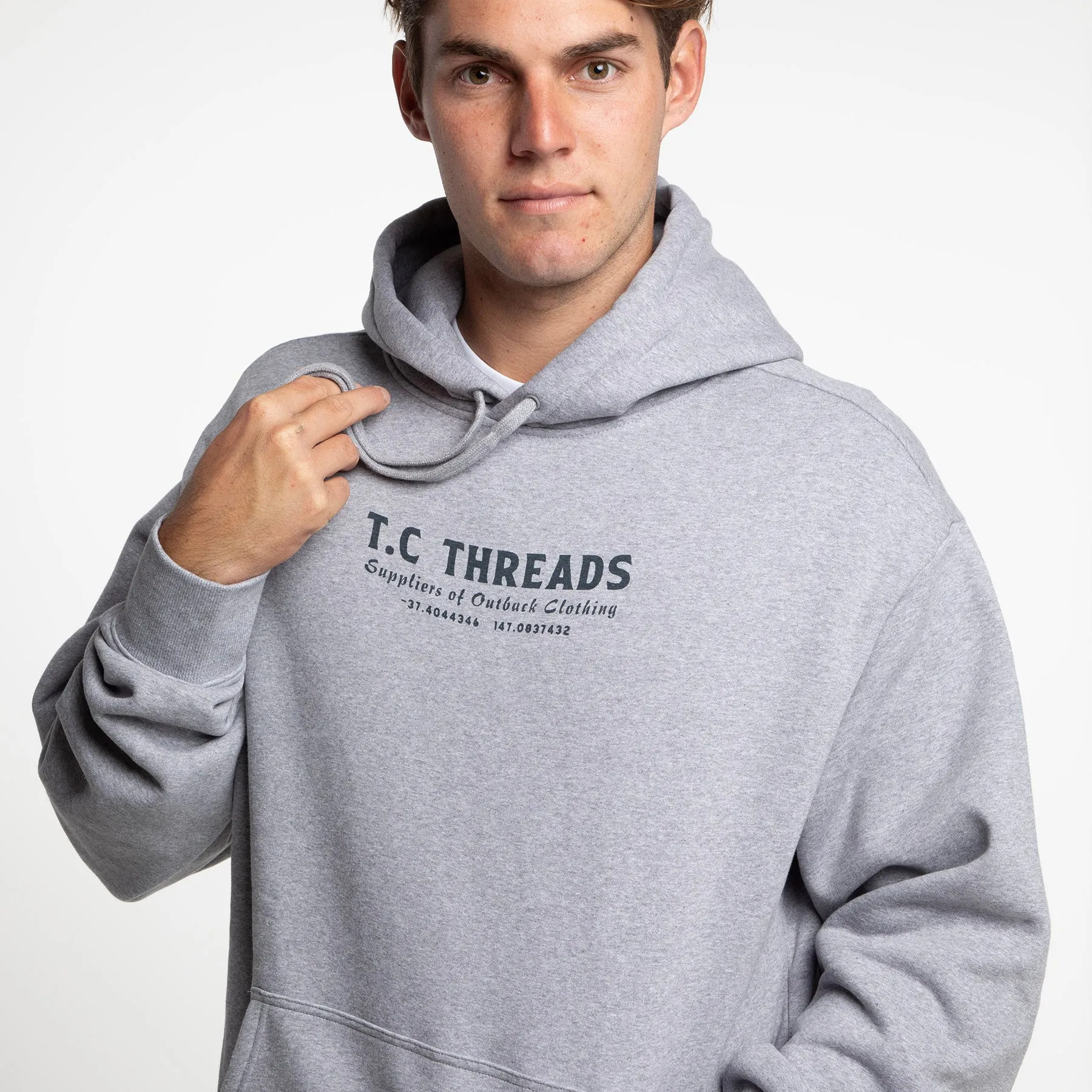 Billy Goat Bluff Hoodie - Grey