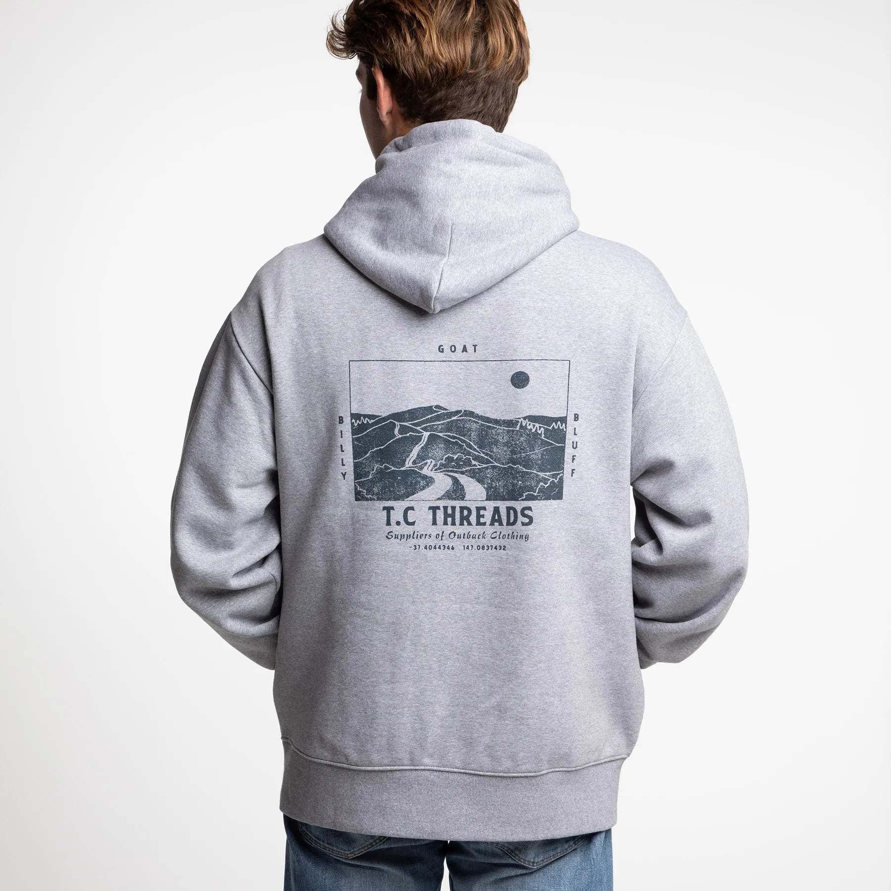 Billy Goat Bluff Hoodie - Grey