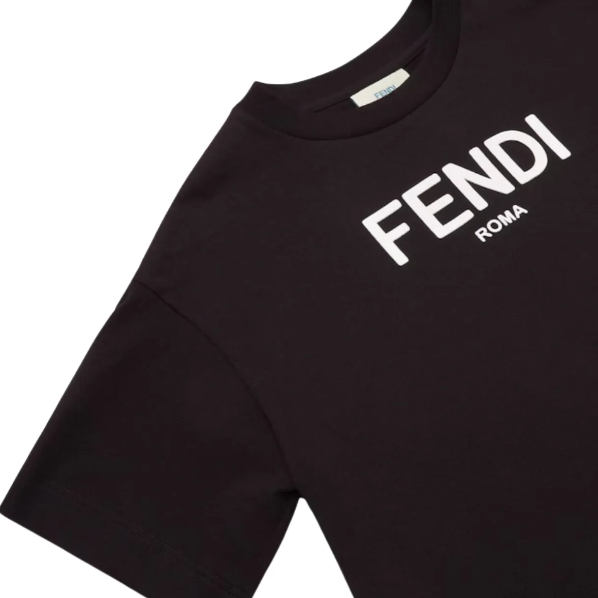 Black Short Sleeve Tee with Logo