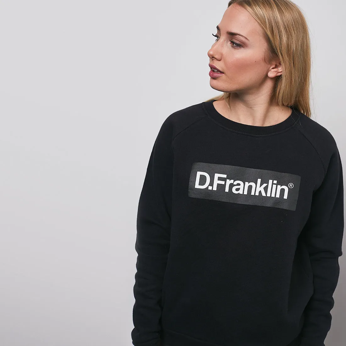 Black / White Rec Sweatshirt - Black