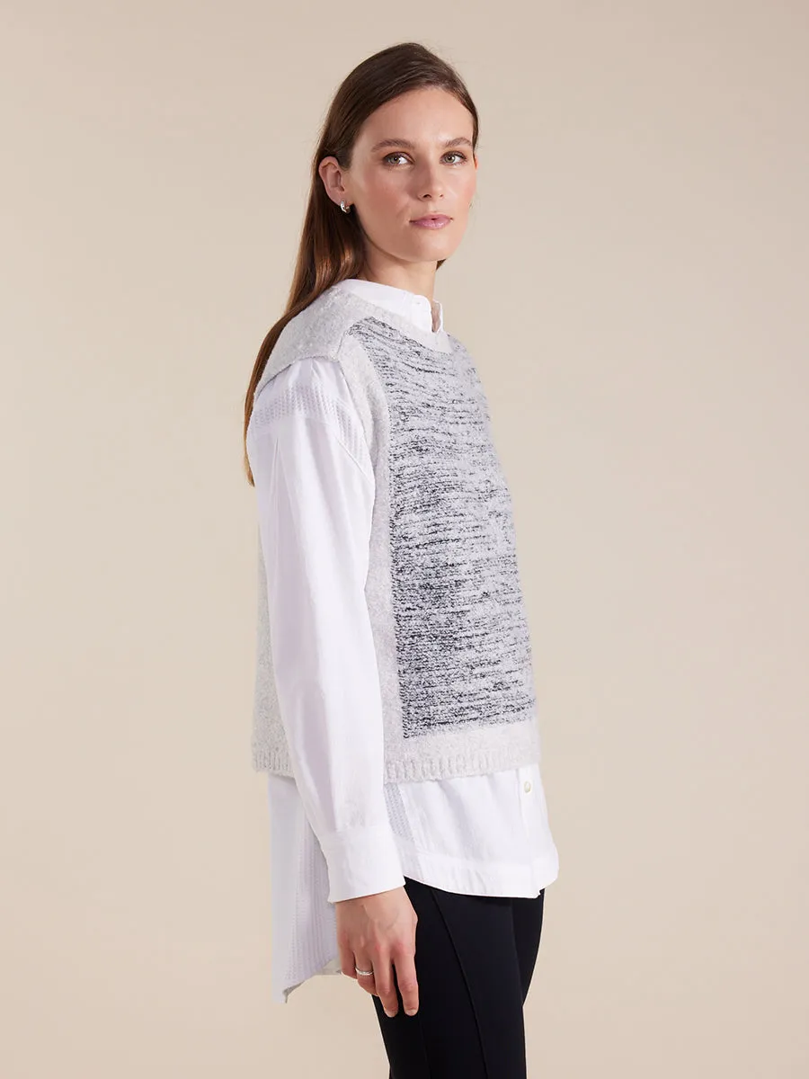 Boucle Pull Over Knit