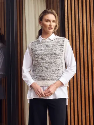 Boucle Pull Over Knit