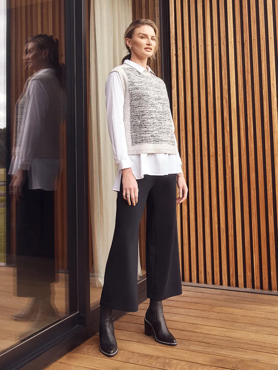 Boucle Pull Over Knit