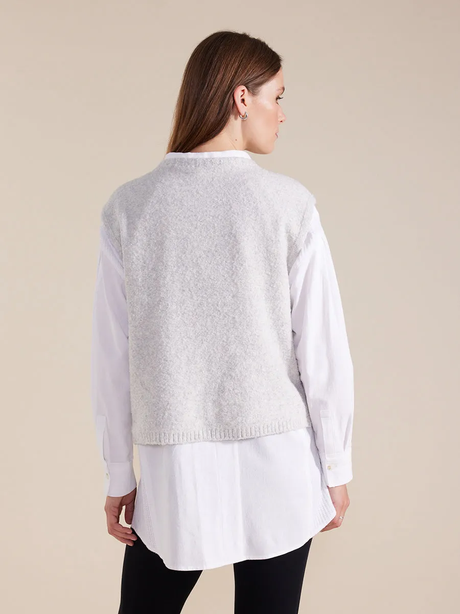 Boucle Pull Over Knit