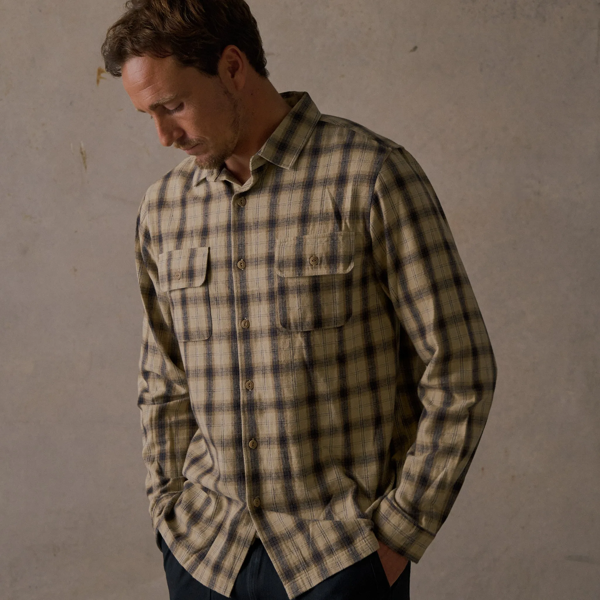 Brushed Flannel Shirt