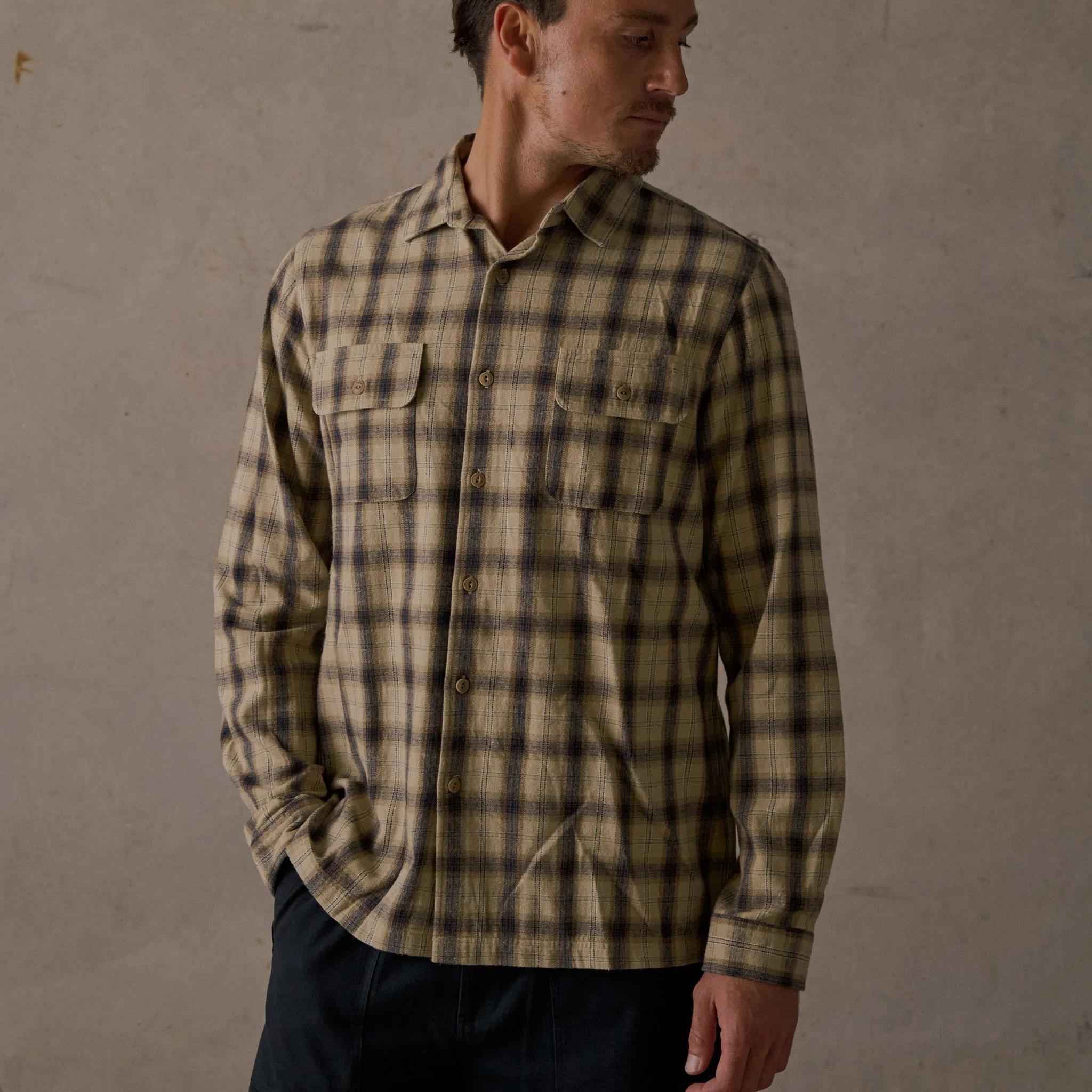 Brushed Flannel Shirt