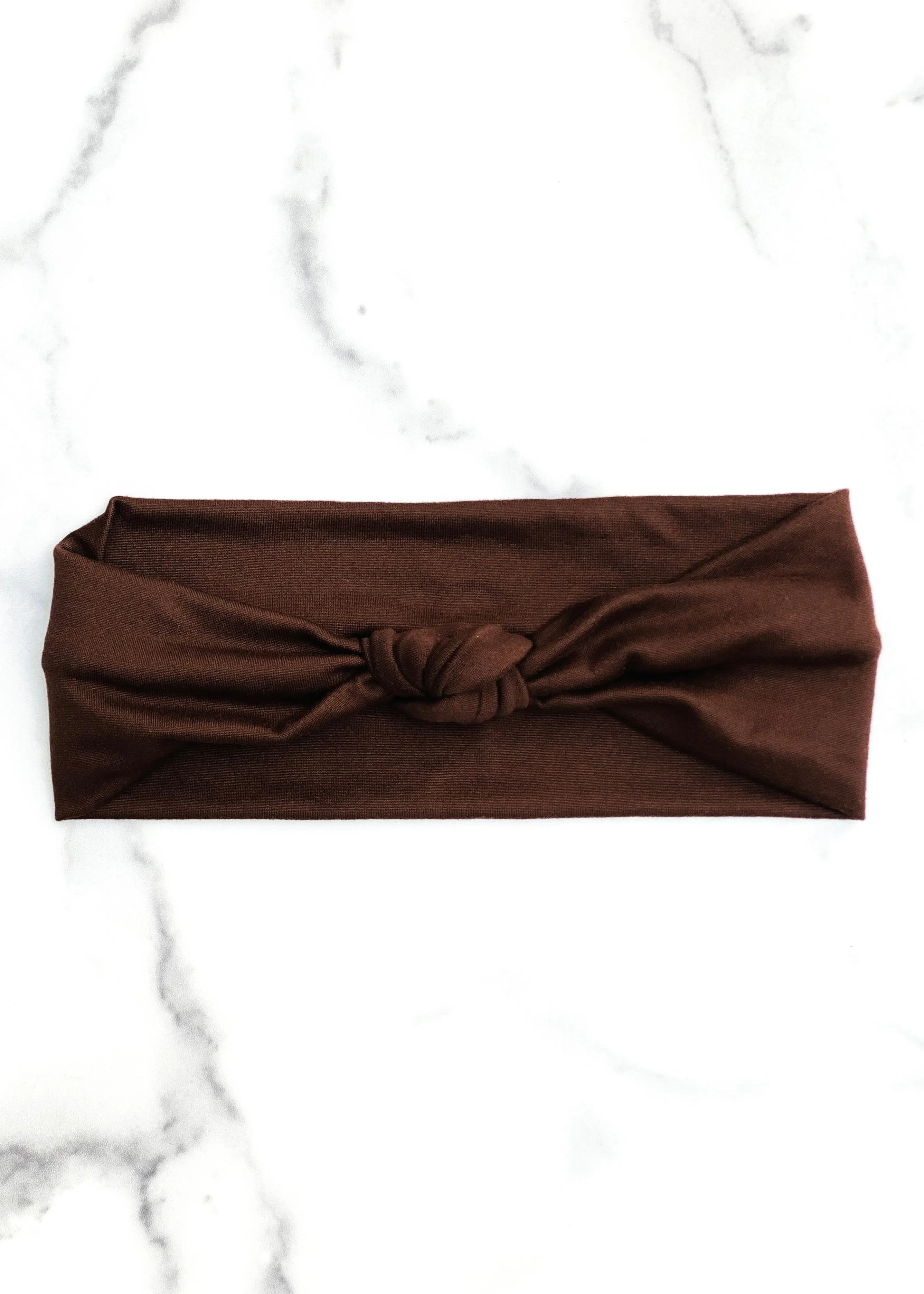 Cacao Top Knot Headband