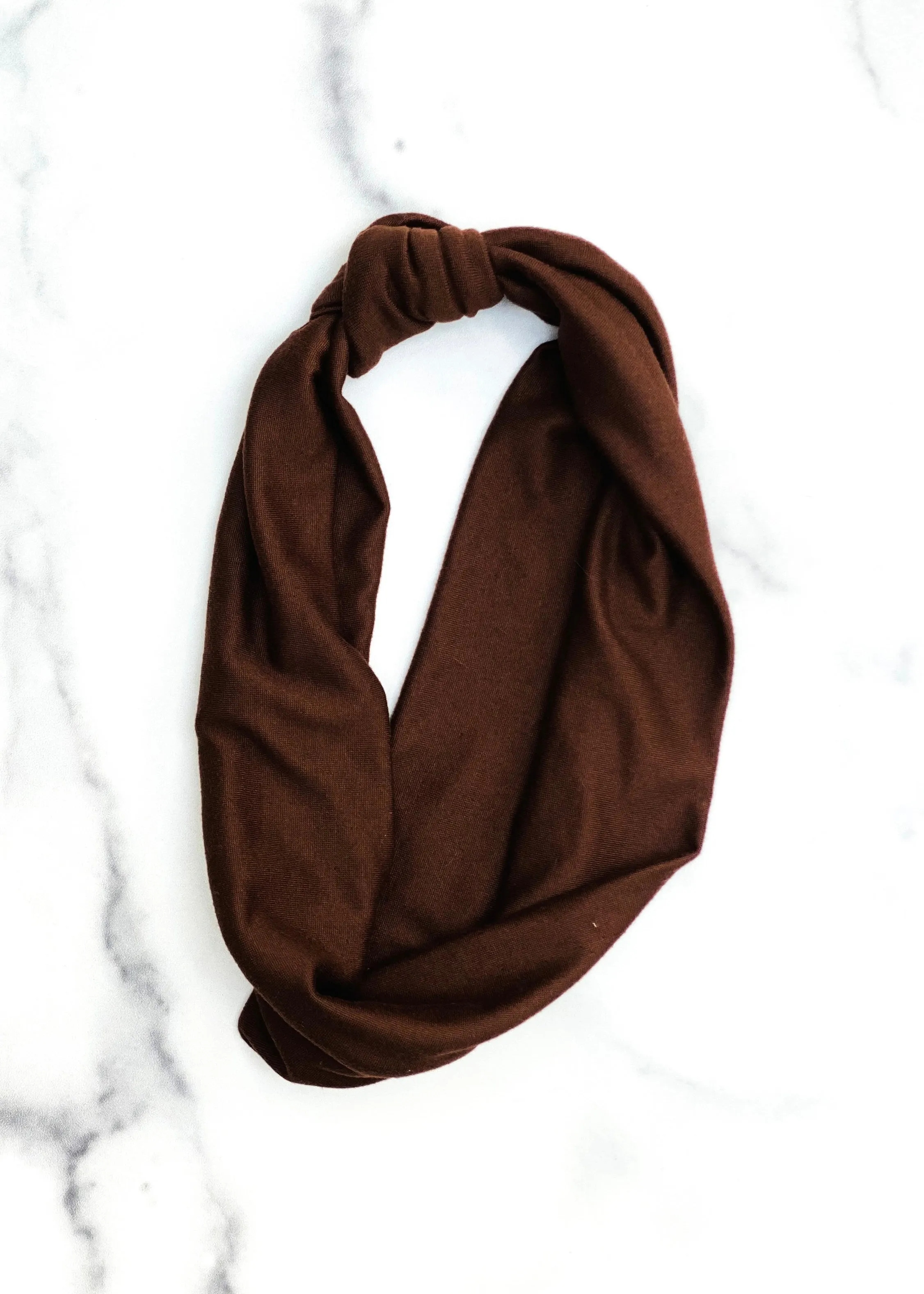 Cacao Top Knot Headband