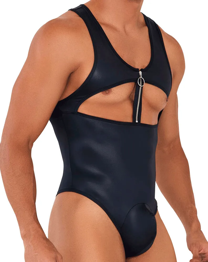 Candyman 99728 Work-n-out Bodysuit Black