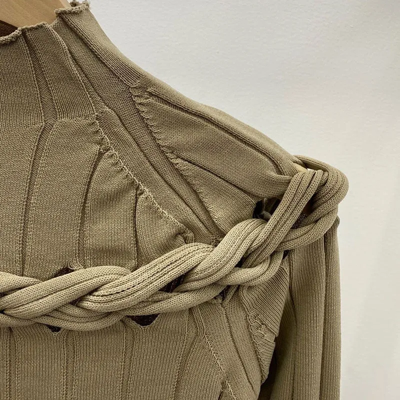 Can't Take My Eyes Off You Braided Blouse