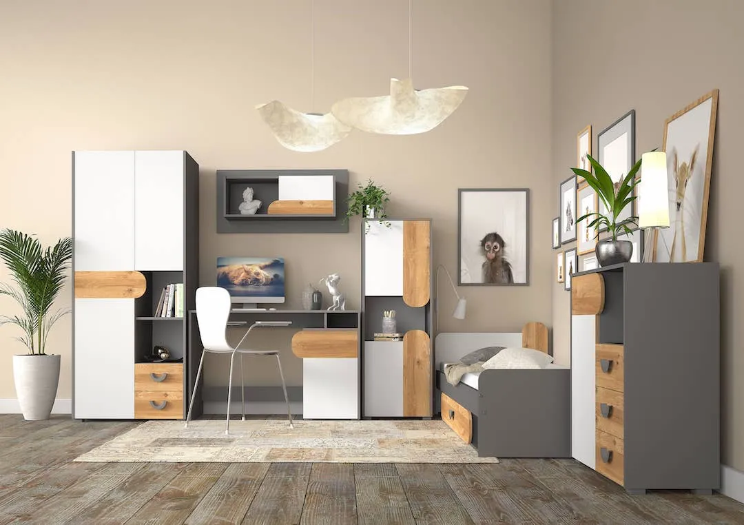 Carini CA7 Corner Wardrobe 73cm