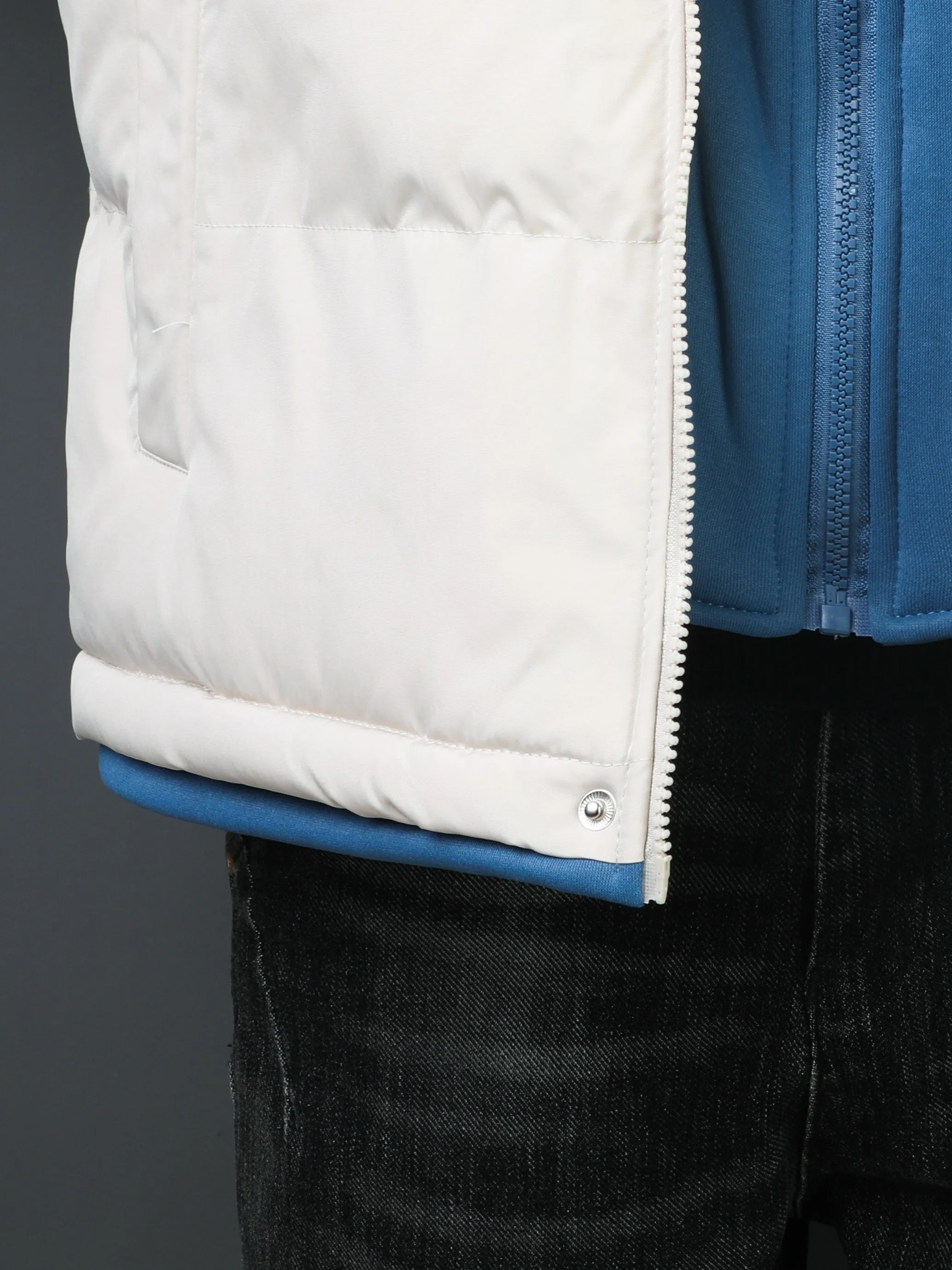 Casual Black Cotton Fake double padded Hooded Winter Jacket For Men | Ideal for Winter