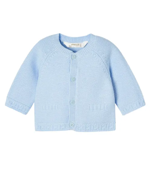 Classic Sky Blue Cardigan