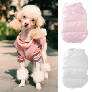 Colorful Vest Jacket: Autumn and Winter Warmth for Small Dogs and Cats - Perfect for Chihuahuas, Dachshunds, and Stylish Pet Outfits