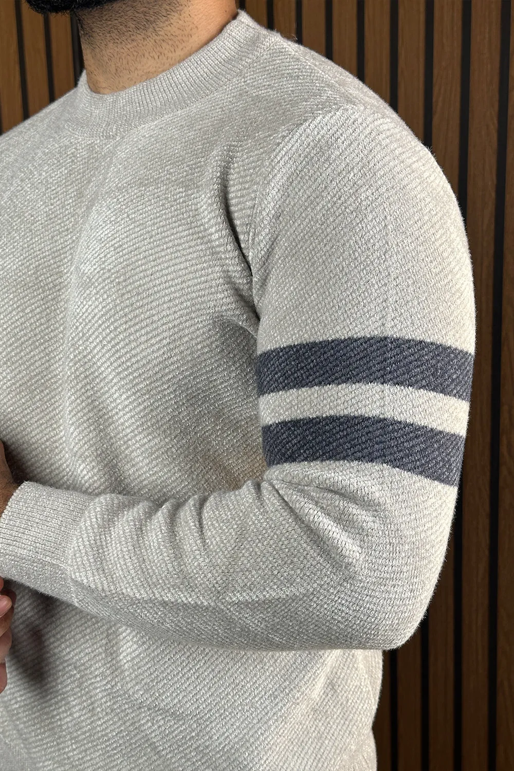 Crew Neck Sweat Shirt - 1124025