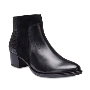 Duncan Boot in Black Leather