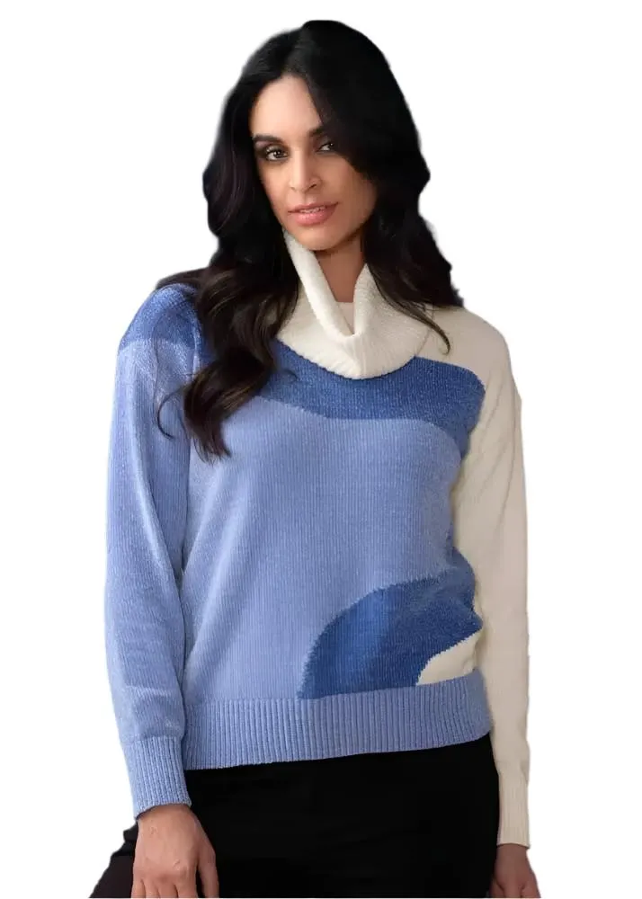 Elena Wang Detachable Cowlneck sweater
