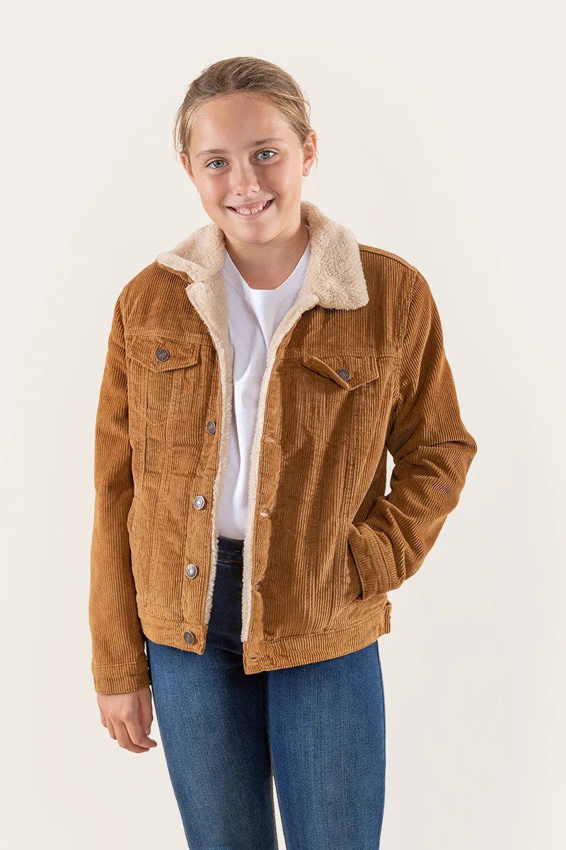 Everton Kids Corduroy Jacket - Tan