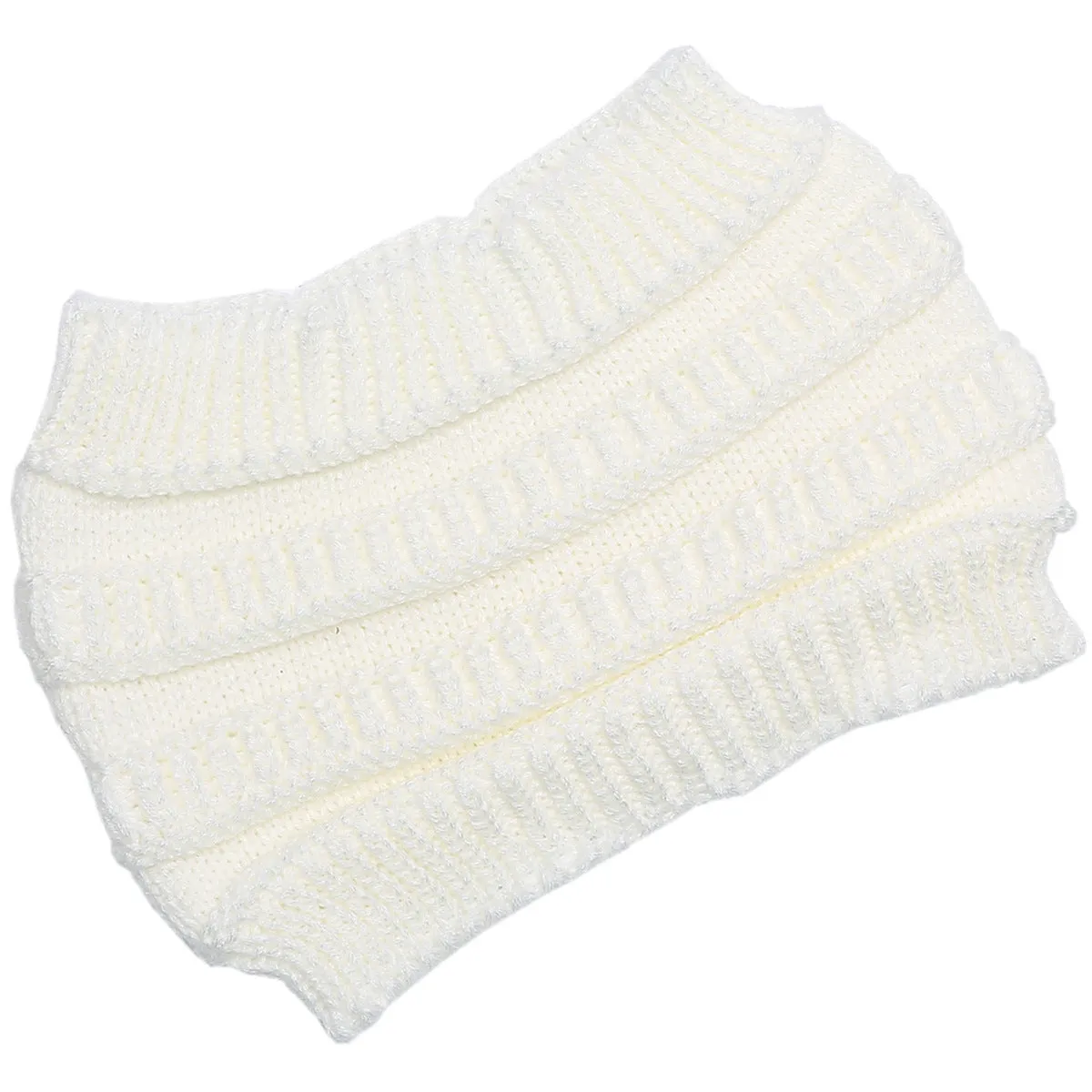 Fancydresswale Knitted Wool Headband for Women Cozy Soft & Stylish Winter Accessory Head Cover White