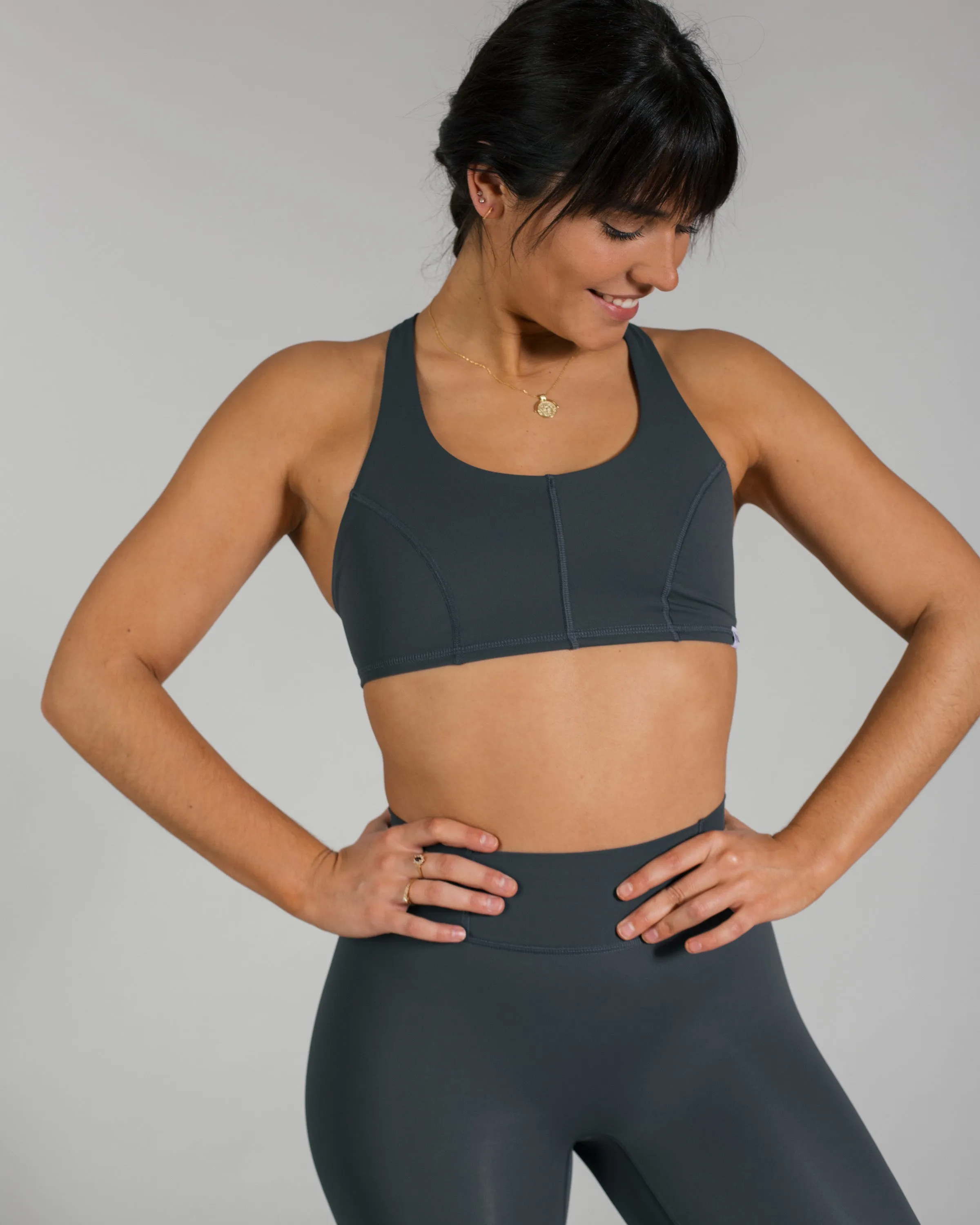 Flex Sports-Bra - Space Grey