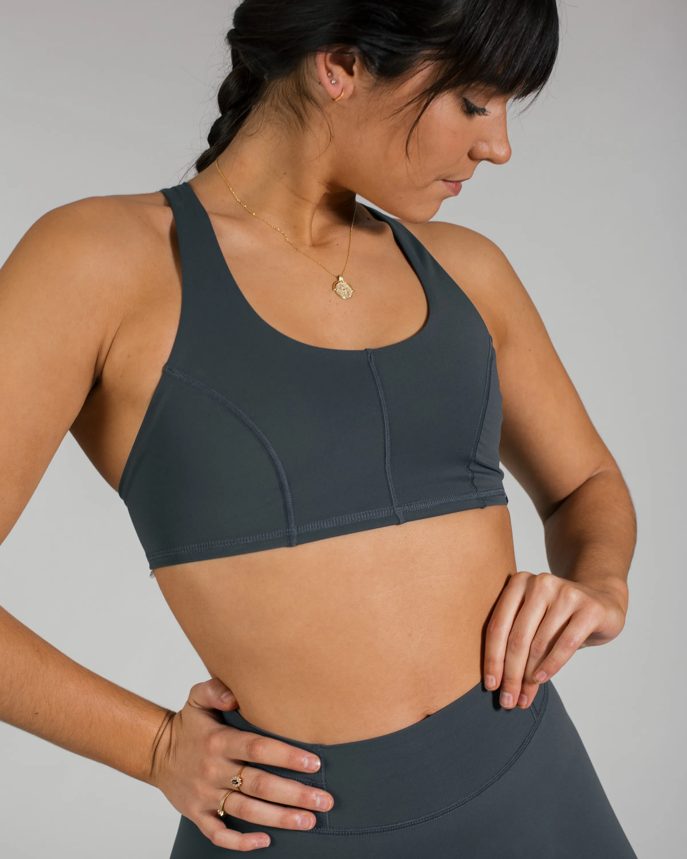 Flex Sports-Bra - Space Grey