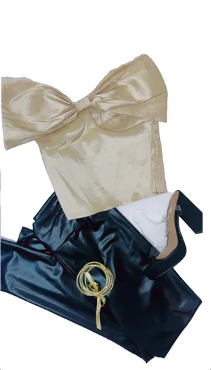 Francine Front Bow Tube Top