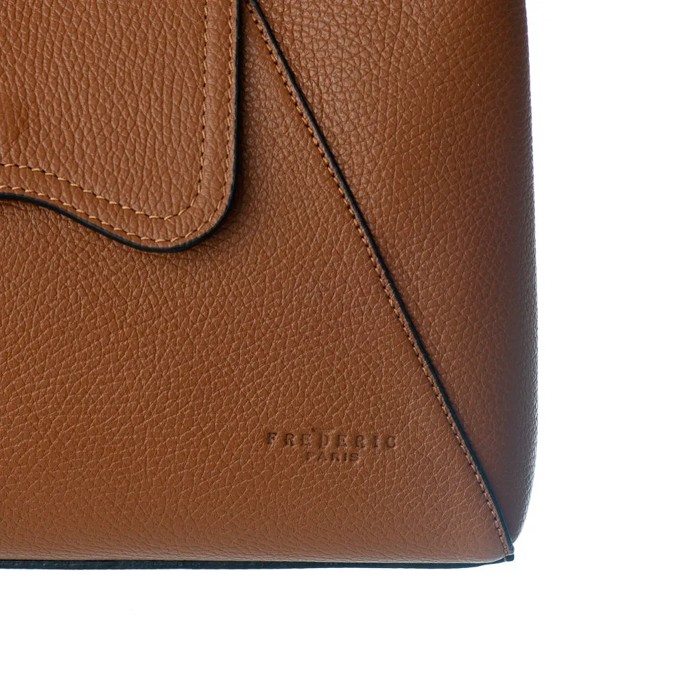 Frederic Paris Brown Handbag