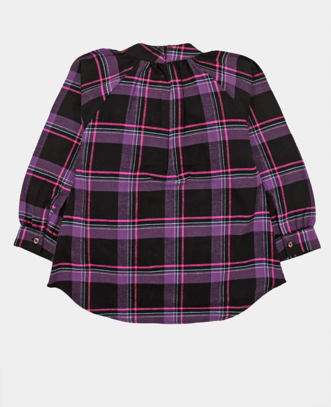 Girls Check Hi Ban Top