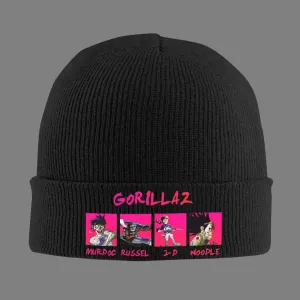 Gorillaz Beanie by Gothic Outlaws: Animate Your Style